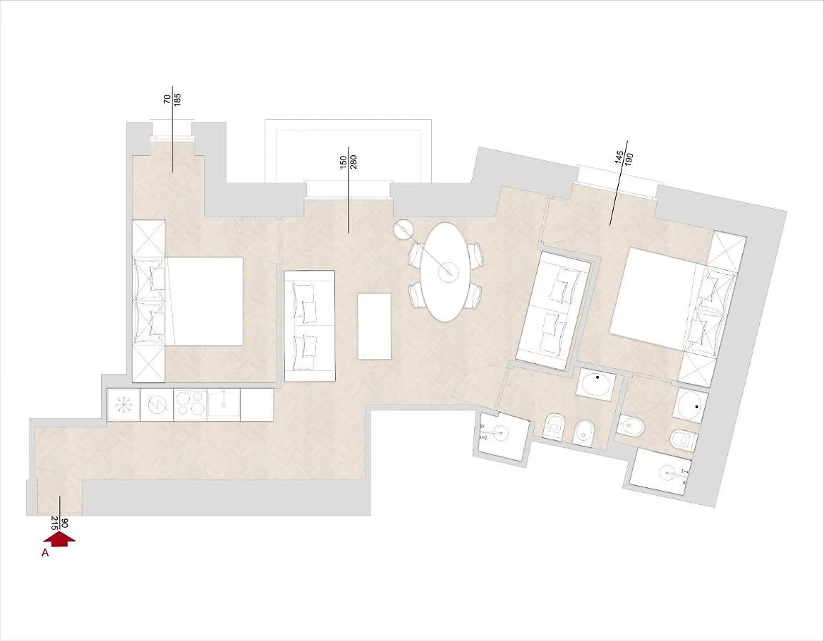 Marcora 6 R Luxury Living Apartment Milan